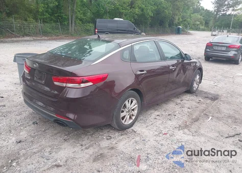 2016 Kia Optima Lx z USA, uszkodzony, nr VIN 5XXGT4L34GG104955